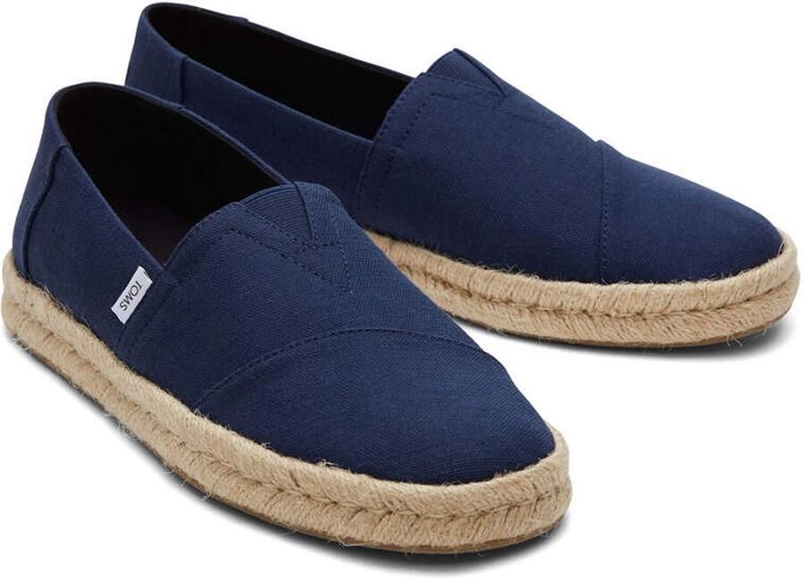 TOMS Shoes ALPARGATA~ROPE~2.0~~~~~~~~~~~~ Instappers Blauw - Foto 2