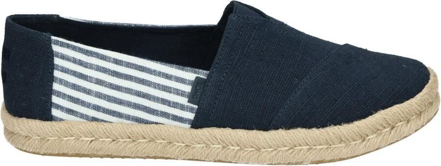 TOMS Women's Alpargata Rope 2.0 Sneakers blauw beige