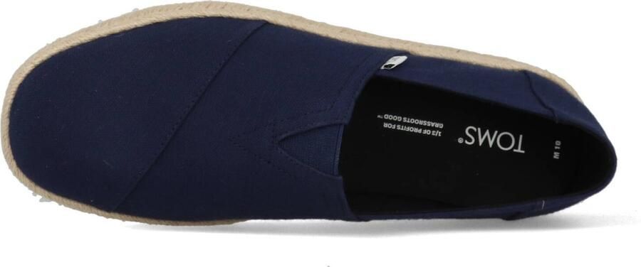 TOMS Shoes ALPARGATA~ROPE~2.0~~~~~~~~~~~~ Instappers Blauw - Foto 9