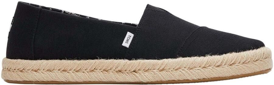 TOMS Instappers Heren Alp Rope 2.0 Maat: 44 5 Materiaal: Canvas Kleur: Zwart - Foto 4