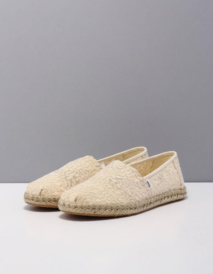TOMS Shoes ALPARGATA ROPE Volwassenen Instappers Wit beige - Foto 2