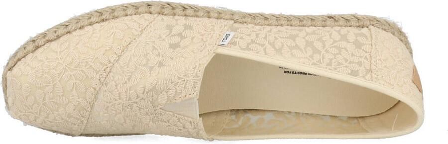 TOMS Shoes ALPARGATA ROPE Volwassenen Instappers Wit beige - Foto 19