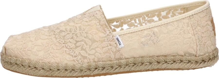 TOMS Shoes ALPARGATA ROPE Volwassenen Instappers Wit beige - Foto 12