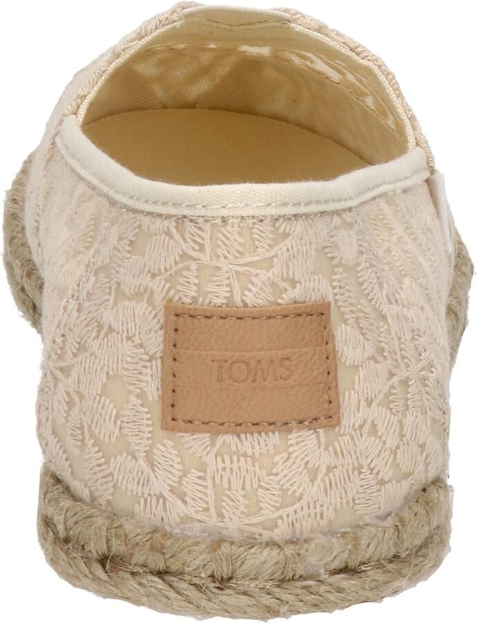 TOMS Shoes ALPARGATA ROPE Volwassenen Instappers Wit beige - Foto 4