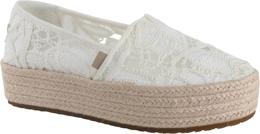 TOMS Valencia Espadrilles Dames Wit