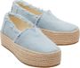 TOMS Espadrilles Dames Valencia Maat: 38 5 Materiaal: Canvas Kleur: Blauw - Thumbnail 11