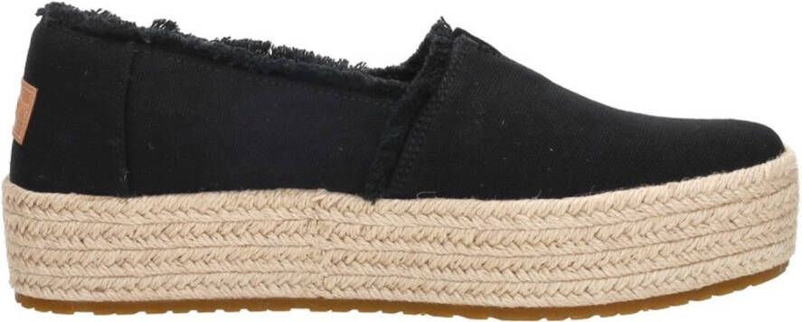 TOMS Valencia Espadrilles Dames Zwart
