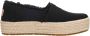 Toms Valencia Platform Espadrille 10019795 Zwart - Thumbnail 14