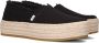 Toms Valencia Platform Espadrille 10019795 Zwart - Thumbnail 12