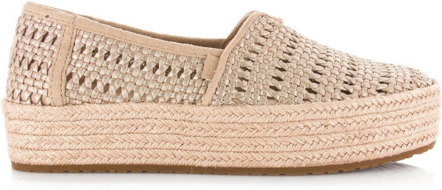 TOMS Valencia espadrilles goud