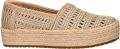 TOMS 10021921 dames instappers sportief (9) metallic - Goud