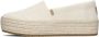 TOMS Espadrilles Dames Valencia Lurex Maat: 41 Materiaal: Textiel Kleur: Beige - Thumbnail 6