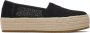 TOMS Valencia Platform Espadrille Black Kant - Thumbnail 4