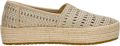 TOMS 10021921 dames instappers sportief (9) metallic - Goud