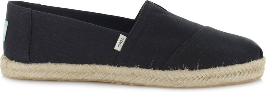 TOMS Wm Alpargata Rope Espadrilles Dames Zwart