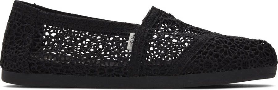 TOMS WMN ALPARGATA BLACK