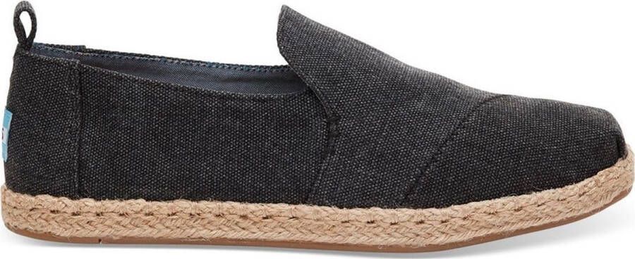 TOMS WMNS Deconstructed Alpargata Zwarte Instapper 37 Zwart