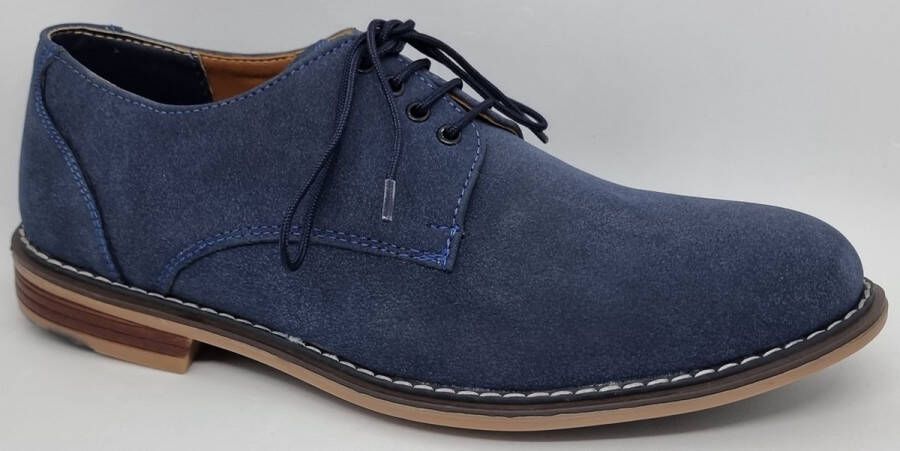 TOMSHOES Heren Schoenen Veterschoenen Blauw