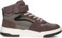 Ton & Ton Jongens Hoge sneakers Carlos Rood Suède - Thumbnail 2