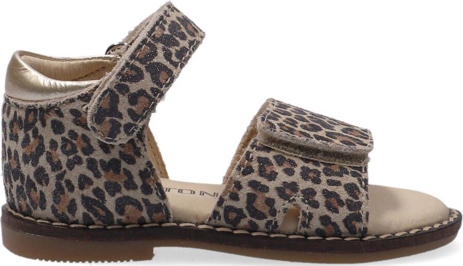 Ton & Ton Meisjes Platte sandalen E1855-212 Beige Leer - Foto 2