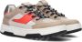 Ton & Ton Jongens Sneakers Erjon 1 Leren Lage sneakers Beige - Thumbnail 3