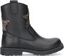 Ton & Ton Isabell Enkellaarsjes Enkelboots met rits Meisjes Zwart - Thumbnail 2