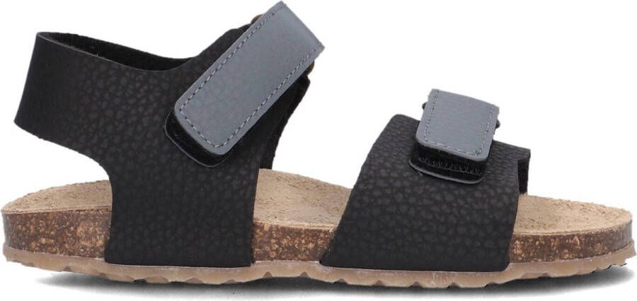 Ton & Ton Jongens Denniz Zwart Leatherlook