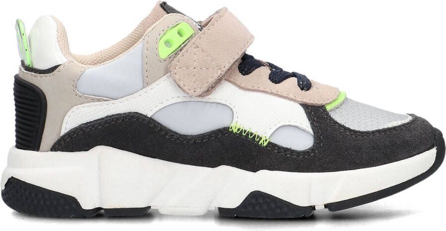 Ton & Ton Jongens Lage sneakers Chunky zool Boje Multi Suède