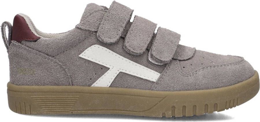 Ton & Ton Jongens Lage sneakers Filip Grijs Suède