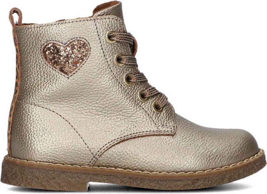 Ton & Ton Lis Boots Meisjes Goudkleurig