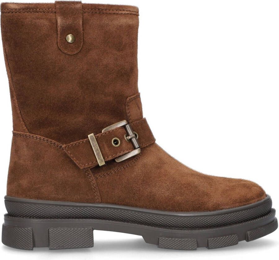 Ton & Ton Lunt Enkelboots Enkellaarsjes Jongens Kids Bruin - Foto 2