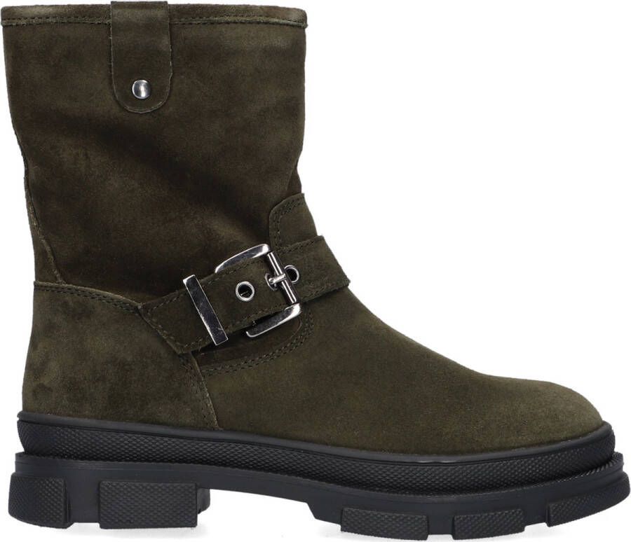 Ton & Ton Lunt Enkelboots Enkellaarsjes Jongens Kids Groen