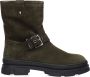 Ton & Ton Lunt Enkelboots Enkellaarsjes Kids Groen - Thumbnail 2