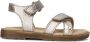 Ton & Ton Meisjes Platte sandalen Male Goud Leer Normale zool - Thumbnail 2