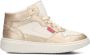 Ton & Ton Meisjes Hoge sneakers Selma Goud Leatherlook - Thumbnail 2