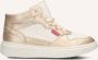 Ton & Ton Meisjes Hoge sneakers Selma Goud Leatherlook - Thumbnail 1