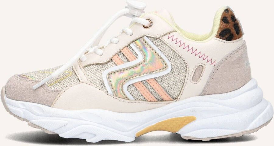 Ton & Ton Meisjes Lage sneakers Chunky zool Sanna Goud Textiel