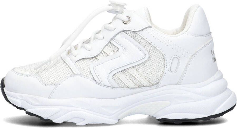Ton & Ton Meisjes Lage sneakers Chunky zool Sanna Wit Textiel - Foto 2