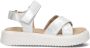 Ton & Ton Meisjes Platte sandalen Alba Wit Leer - Thumbnail 7