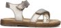 Ton & Ton Meisjes Platte sandalen Male Goud Leer Normale zool - Thumbnail 7