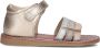 Ton & Ton Meisjes Platte sandalen Paiva Goud Leer Normale zool - Thumbnail 7