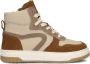 Ton & Ton Meisjes Sneakers Bjorne Leren Hoge sneakers Beige - Thumbnail 2