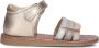 Ton & Ton Meisjes Platte sandalen Paiva Goud Leer Normale zool - Thumbnail 2
