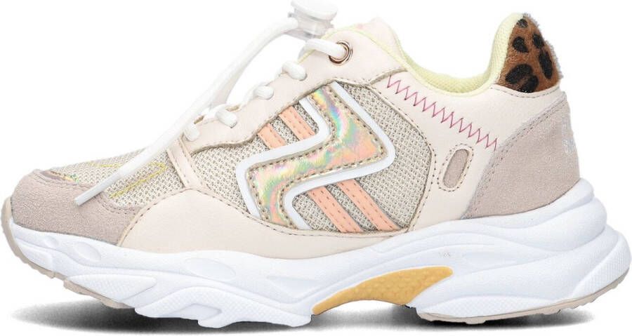 Ton & Ton Meisjes Lage sneakers Chunky zool Sanna Goud Textiel - Foto 2