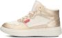 Ton & Ton Meisjes Hoge sneakers Selma Goud Leatherlook - Thumbnail 3