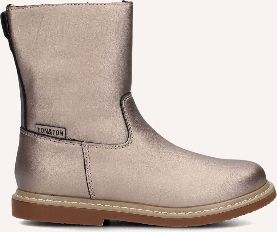 Ton & Ton Solveigh Laarzen Leatherlook Meisjes Goud - Foto 2