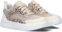 Ton & Ton Unisex Lage sneakers Stine Beige Mesh - Thumbnail 4