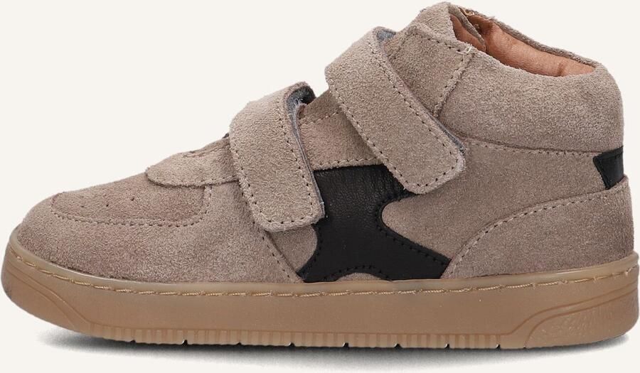 Ton & Ton Jongens Hoge sneakers Zack Taupe Suède - Foto 6