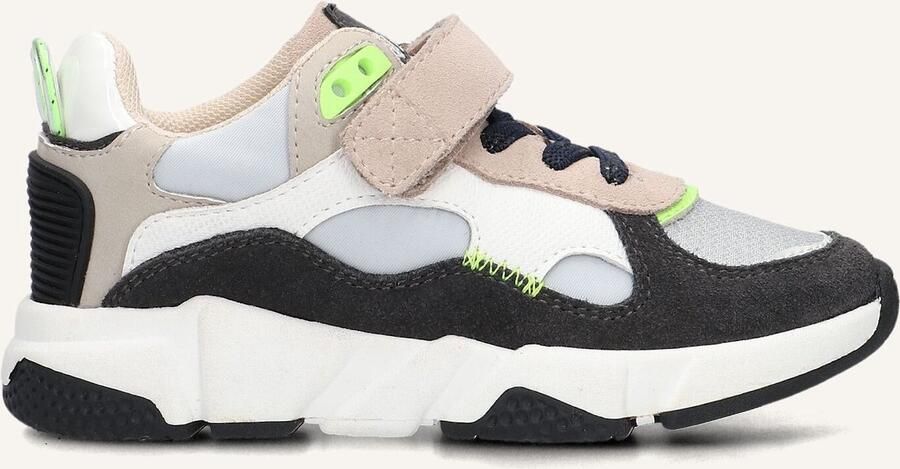 Ton & Ton Jongens Lage sneakers Chunky zool Boje Multi Suède - Foto 2