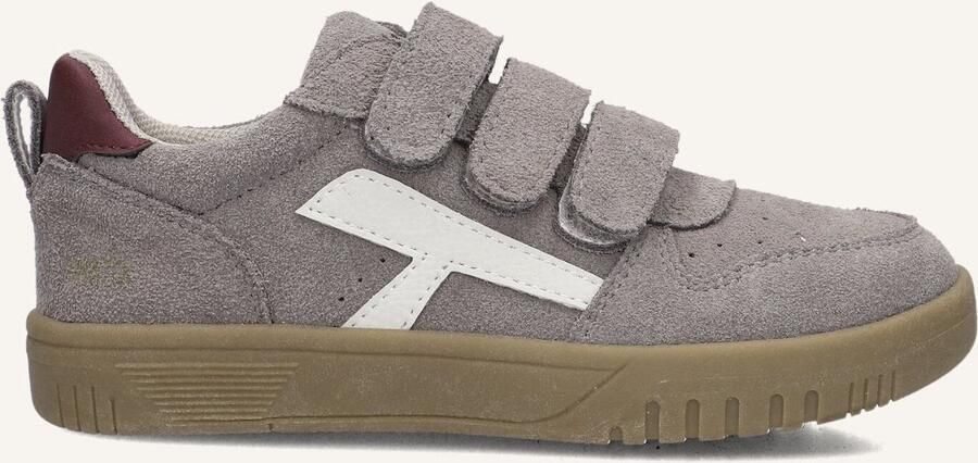Ton & Ton Jongens Lage sneakers Filip Grijs Suède